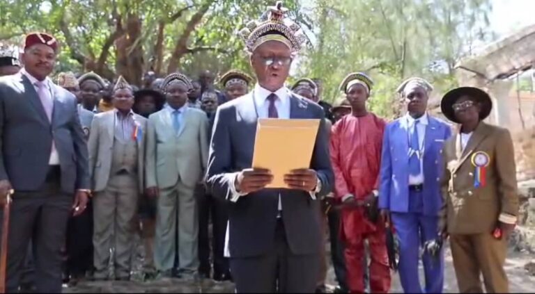 Présidence du Sénat : Les Chefs coutumiers et les députés provinciaux de l’espace Grand Katanga sollicitent le soutien du Président Félix Tshisekedi à la candidature de Jean-Michel Sama Lukonde